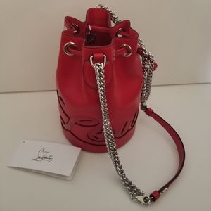 *BRAND NEW* Louboutin Marie Jane Patent Bucket Bag